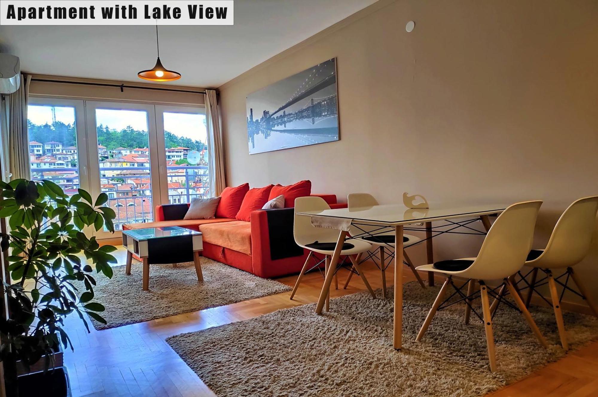 Apartments Fantasy With Free Parking Ohrid Rum bild